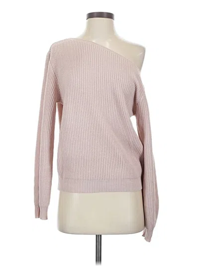 Pre-owned Shein Pullover Sweater In Pink