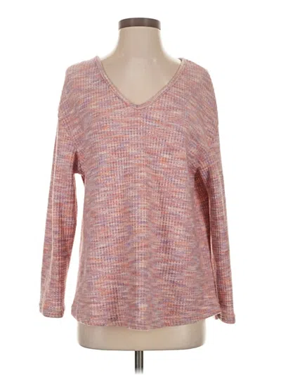 Pre-owned Shein Pullover Sweater In Pink