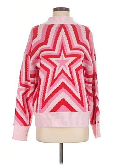 Pre-owned Shein Pullover Sweater In Pink