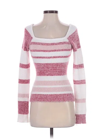 Pre-owned Shein Pullover Sweater In Pink