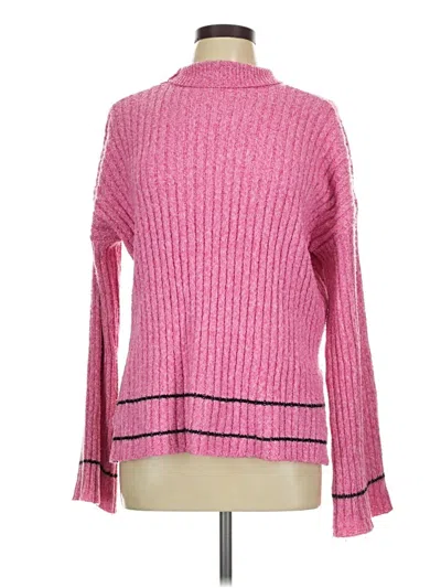 Pre-owned Shein Pullover Sweater In Pink