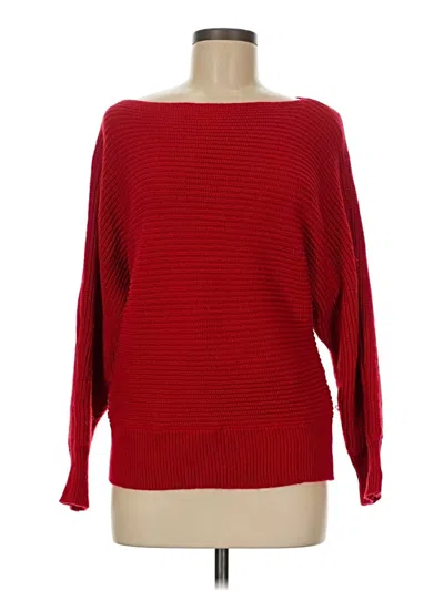 Pre-owned Shein Pullover Sweater In Red