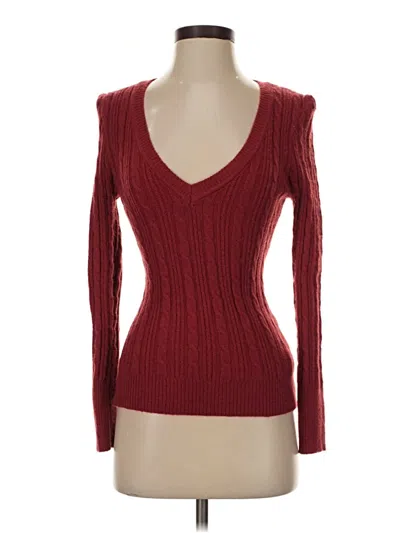 Pre-owned Shein Pullover Sweater In Red