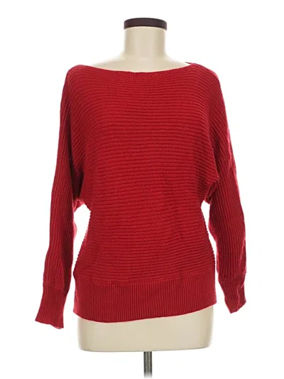 Pre-owned Shein Pullover Sweater In Red