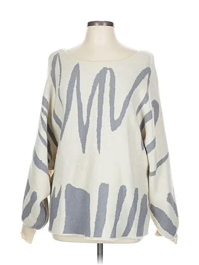 Pre-owned Shein Pullover Sweater In Silver