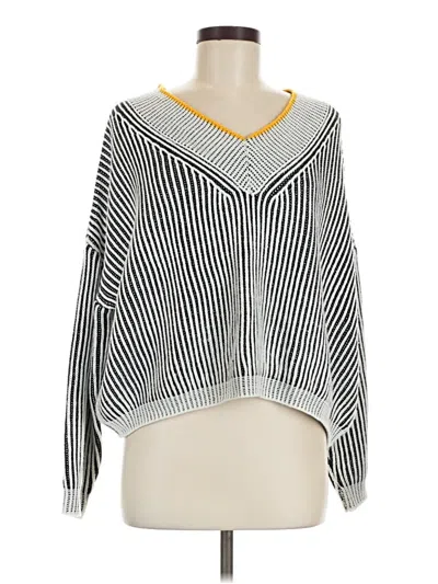 Pre-owned Shein Pullover Sweater In Silver