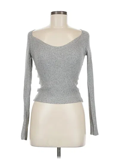 Pre-owned Shein Pullover Sweater In Silver