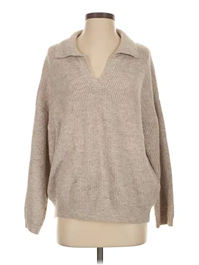 Pre-owned Shein Pullover Sweater In Tan
