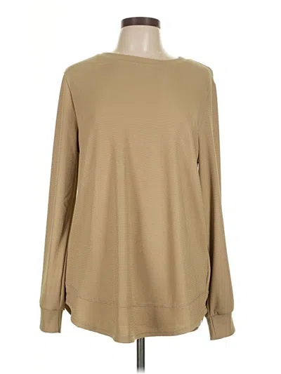 Pre-owned Shein Pullover Sweater In Tan