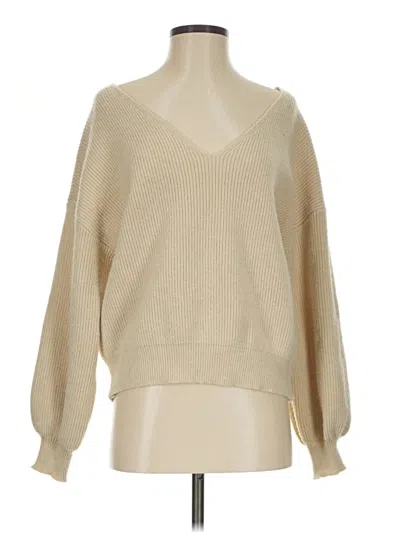 Pre-owned Shein Pullover Sweater In Tan