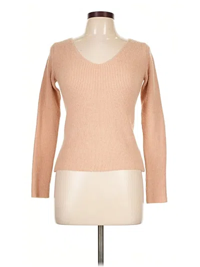 Pre-owned Shein Pullover Sweater In Tan