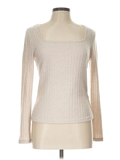 Pre-owned Shein Pullover Sweater In Tan