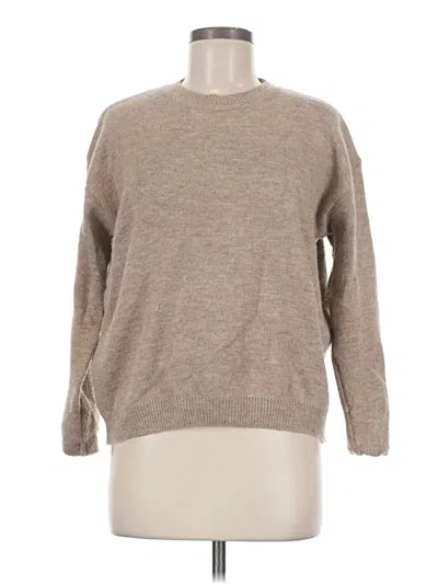 Pre-owned Shein Pullover Sweater In Tan