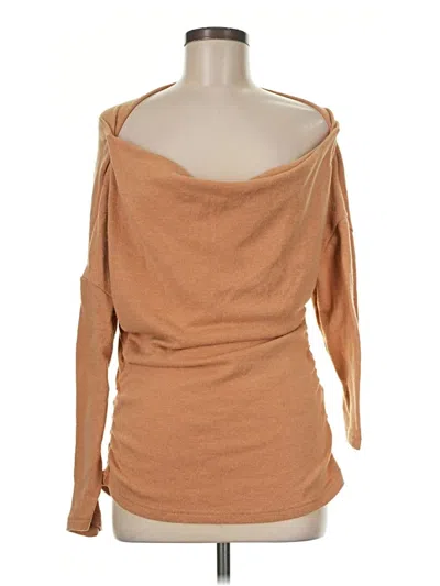 Pre-owned Shein Pullover Sweater In Tan