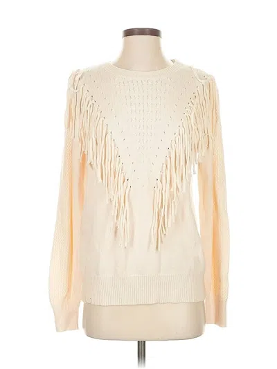 Pre-owned Shein Pullover Sweater In White