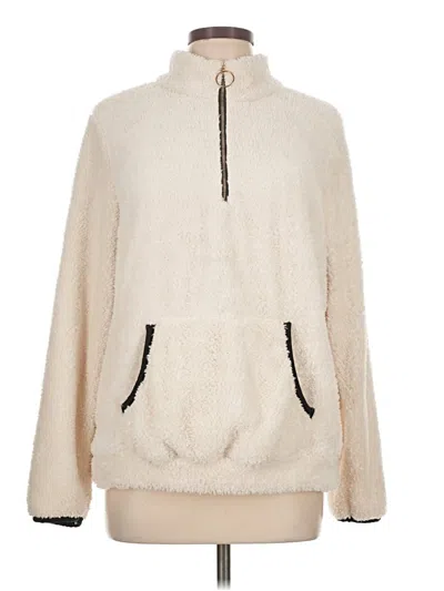 Pre-owned Shein Pullover Sweater In White
