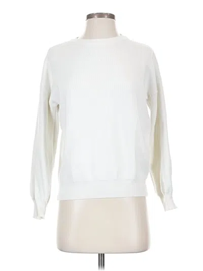 Pre-owned Shein Pullover Sweater In White