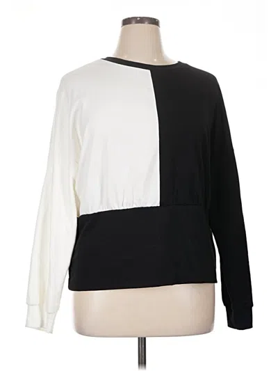 Pre-owned Shein Pullover Sweater In White