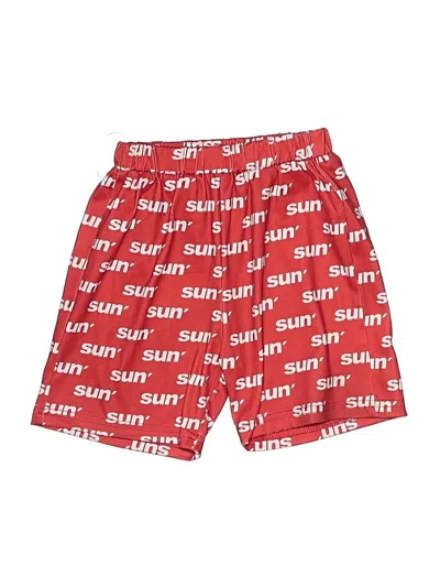 Pre-owned Shein Kids' Rash Guard In Red