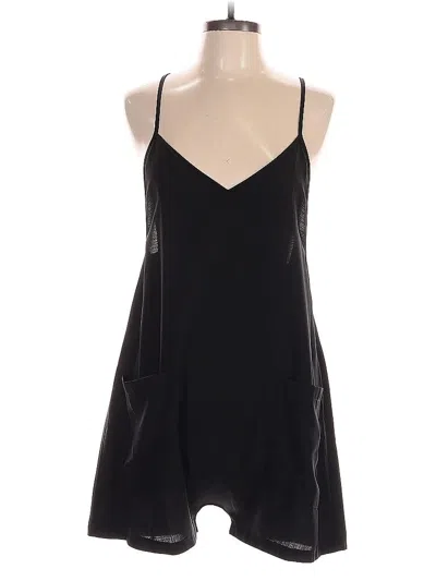 Pre-owned Shein Romper In Black