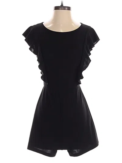 Pre-owned Shein Romper In Black