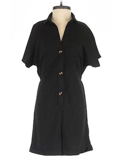 Pre-owned Shein Romper In Black