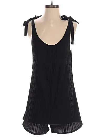 Pre-owned Shein Romper In Black