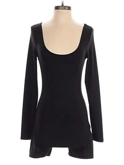 Pre-owned Shein Romper In Black