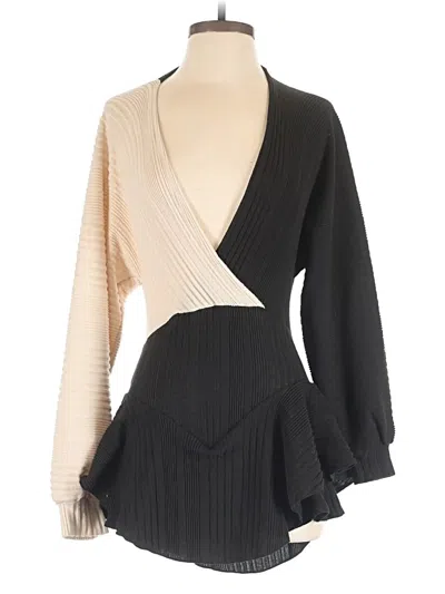Pre-owned Shein Romper In Black