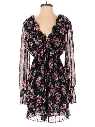 Pre-owned Shein Romper In Black