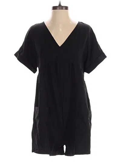 Pre-owned Shein Romper In Black