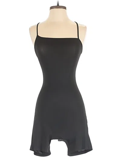 Pre-owned Shein Romper In Black