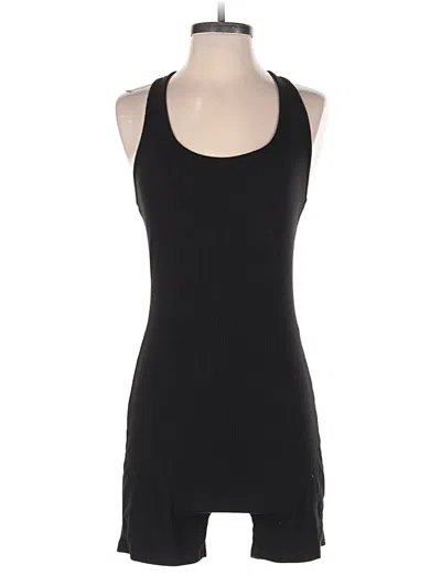 Pre-owned Shein Romper In Black