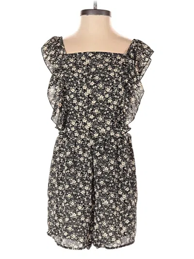 Pre-owned Shein Romper In Black
