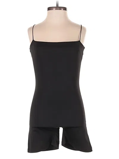 Pre-owned Shein Romper In Black