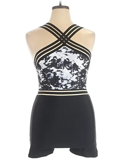 Pre-owned Shein Romper In Black