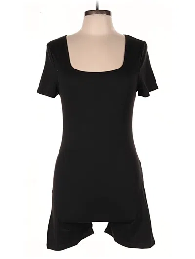 Pre-owned Shein Romper In Black