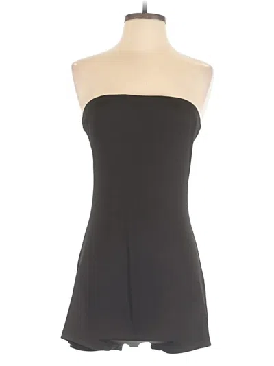 Pre-owned Shein Romper In Black