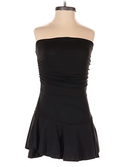 Pre-owned Shein Romper In Black