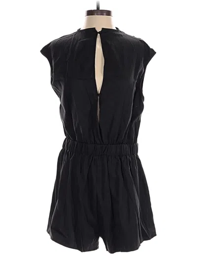 Pre-owned Shein Romper In Black