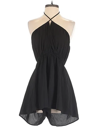 Pre-owned Shein Romper In Black