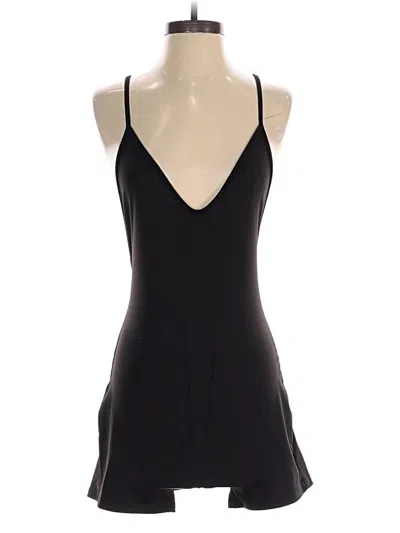 Pre-owned Shein Romper In Black