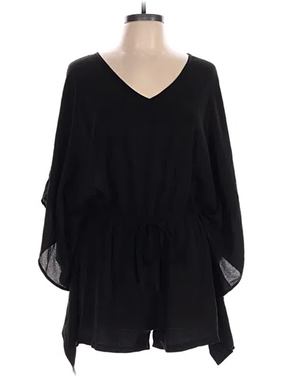 Pre-owned Shein Romper In Black