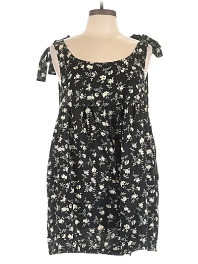Pre-owned Shein Romper In Black