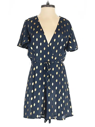 Pre-owned Shein Romper In Blue