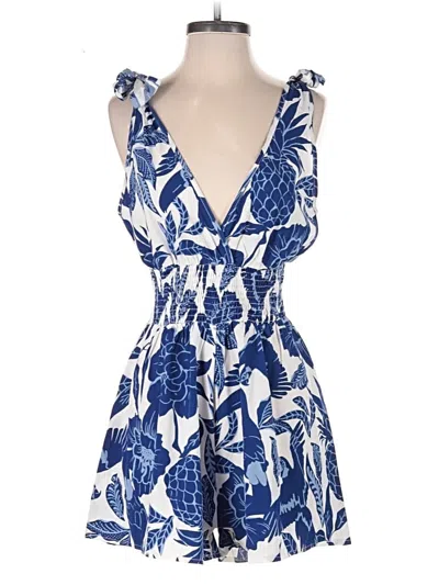 Pre-owned Shein Romper In Blue