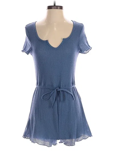 Pre-owned Shein Romper In Blue