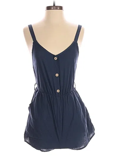Pre-owned Shein Romper In Blue