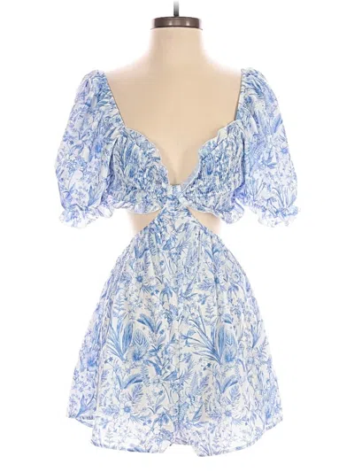 Pre-owned Shein Romper In Blue