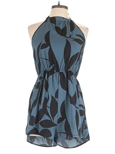 Pre-owned Shein Romper In Blue